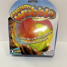 SEALED Tiny Groovy Wubble Bubble Ball Inflates in Seconds TIE DYE A12