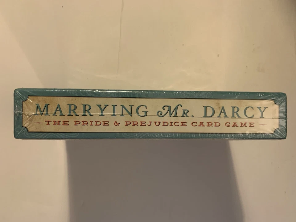 Juego de cartas Marrying Mr. Darcy The Pride & Prejudice 2013 Erika Svanoe nuevo sellado Foto 3 de 4