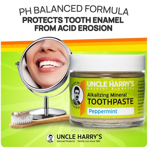 Peppermint Remineralizing Toothpaste | Natural Whitening Toothpaste Freshens ... - Picture 8 of 8
