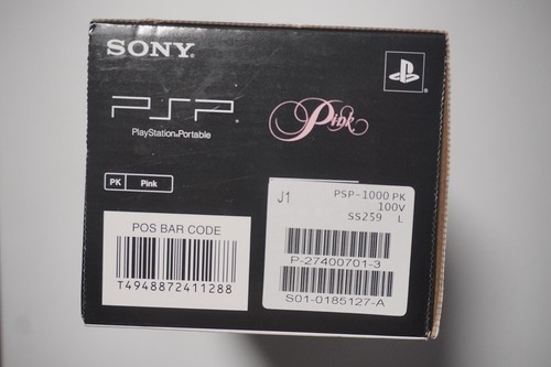 PSP-1000 console Pink boxed Japan PlayStation Portable system US Seller - Picture 4 of 20