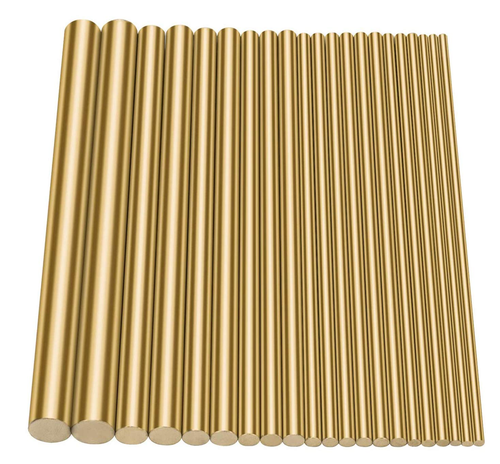 Brass round Rods Bar Assorted Diameter 2-8Mm for DIY Craft (21 PCS) - Picture 9 of 12