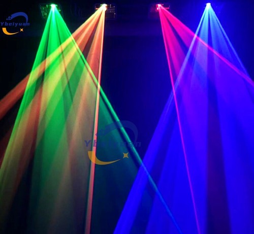 Quad Lens Powerful RGBY Laser Show System Stage Disco Party Christmas LaserLight - Picture 13 of 18