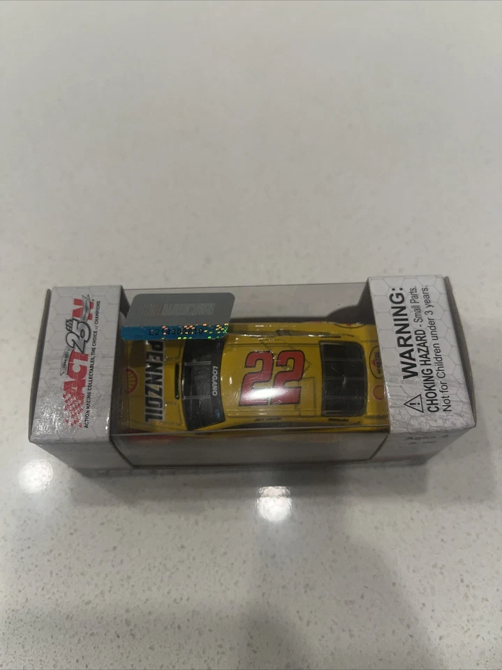 1:64 Acción 2017 #22 Shell Pennzoil Penske Ford Fusion Joey Logano Nuevo en caja Foto 2 de 3
