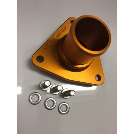 Peugeot 106 GTI Billet Alloy Thermostat Housing (Burnt Orange) - Picture 4 of 4