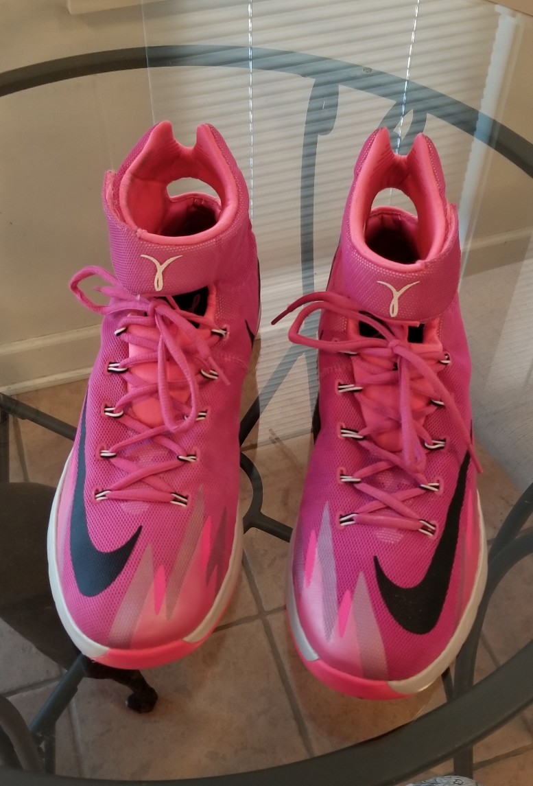 Nike zoom hyperrev scarpe da basket kay sarà il cancro al seno rosa fuoco dimensioni 13 Nike zoom hyperrev scarpe da basket kay sarà il cancro al seno rosa fuoco dimensioni 13