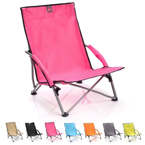 Folding Camp Chair Beach Chair Sunbed Outdoor Fishing Garden Seat Picnic Chair - Picture 11 of 19