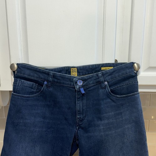 M5 by Meyer Men's Regular Jeans Dark Blue Size 33/34 EUC - Picture 3 of 23