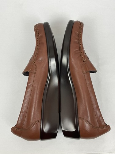 NEU SAS Tripad bequeme Damen-Slipper Halbschuh Leder braun Schuhe Größe 8 S - Bild 10 von 12