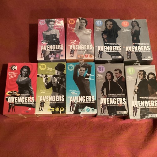 The avengers TV series VHS five cents are new Four Sets are used