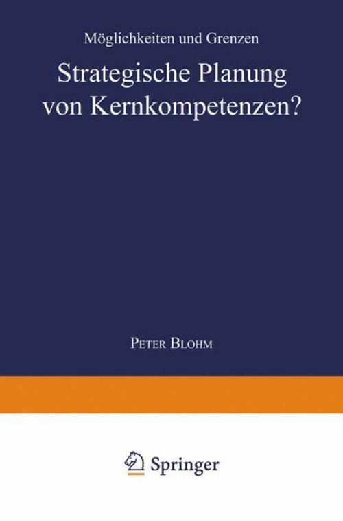 Thumbnail - Peter Blohm | Strategische Planung Von Kernkompetenzen? | Taschenbuch
