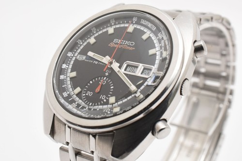 RARE *Overhauled* Seiko Speed Timer 6139-6010 Bruce Lee Automatic Men's Watch - Picture 2 of 15