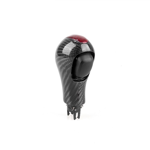 Gear Shift Knob For INFINITI QX80 2013-2017 Carbon Fiber Black Red - Picture 5 of 12