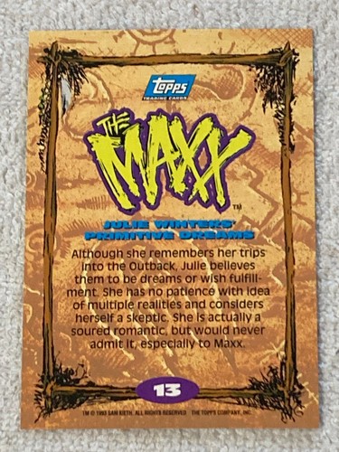Tarjetas coleccionables Topps The Maxx BASE 1993 ¡¡Sam Kieth!! HOLEFILLERS/ACTUALIZACIONES *RECOGIDA* - Imagen 26 de 172