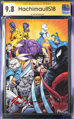 War Of The Independents 1 Ryan G Browne Raw + CGC Options Ltd 200 With COA - Picture 4 of 10