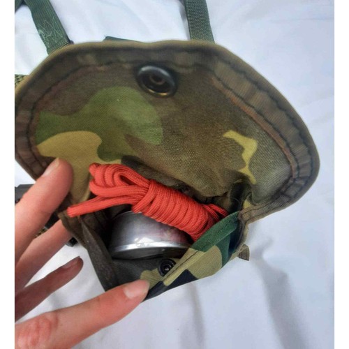 Antique Suspender US Military Utility Belt Vest Harness with Pouches - Bild 8 von 10