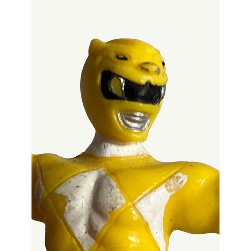 Power Rangers Vintage Action Figures - Red Yellow & Black Rangers - Classic 90s - Picture 3 of 11