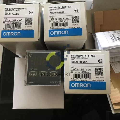 New OMRON Temperature Controller E5CSV-Q1T-500 E5CSVQ1T500