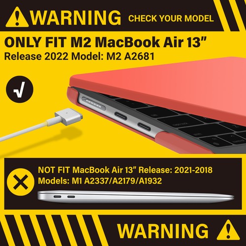 IBENZER for 2025 2024 2023 2022 MacBook Air 13" Case M4 A3240 M3 A3113 M2 A2681 - Picture 328 of 868