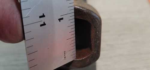 Handkurbel Industrie Maschinengriff Flügelloch 11/16" x 7/8" x 3/4" Tiefguss - Bild 5 von 7