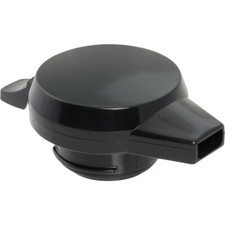 SERVICE IDEAS BLACK PLASTIC WELDED LID NGLWBL, 290-1006