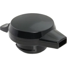 SERVICE IDEAS BLACK PLASTIC WELDED LID NGLWBL, 290-1006