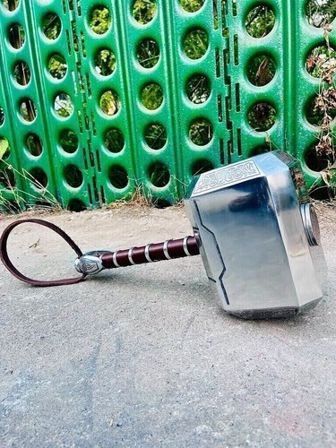 Full Metal 1:1 The Avengers Thor Hammer Replik Requisiten Mjolnir Cosplay 9,5 LGifts - Bild 4 von 6