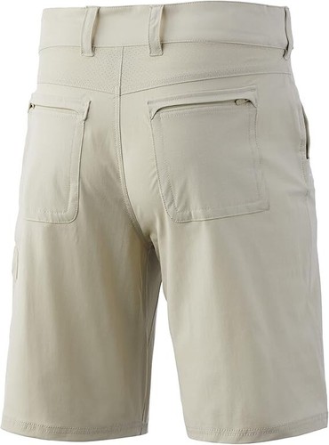 HUK Angelshorts beige Next Level 10,5" Cargoshorts für Herren Small neu mit Etikett $ 60 - Bild 2 von 2