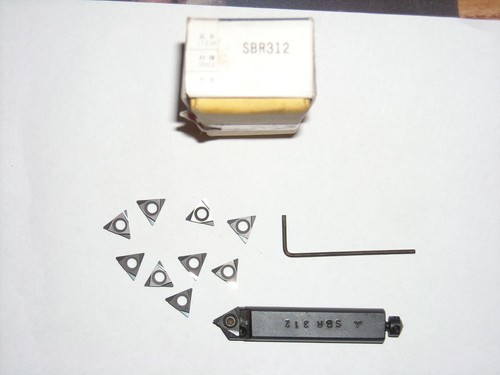 Mitsubishi SBR312 1/2" Durchmesser X 2,5" LANGER BOHRSTANGENHALTER, 10 HARTMETALLEINSÄTZE NEU - Bild 4 von 4