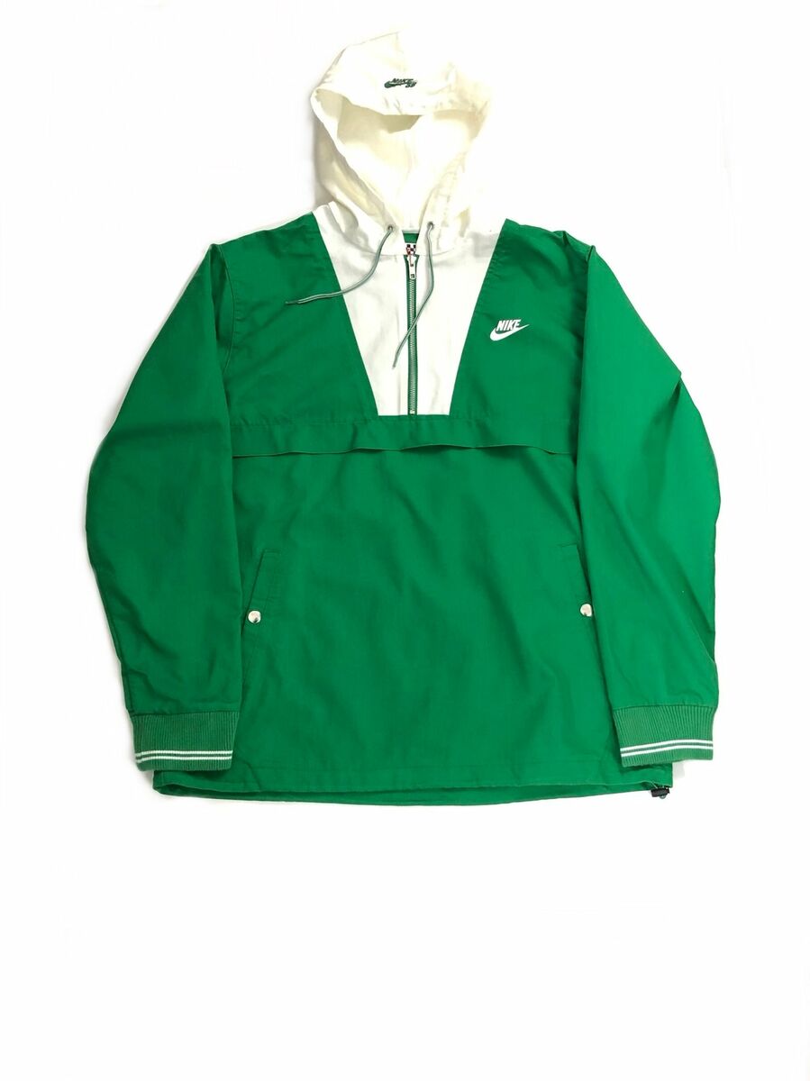 Supreme Nike SB Twill Pullover Jacket Green Medium S/S 09
