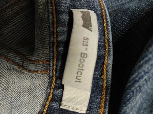 Jeans Levi's ***TALLA 10M 10*** 515 Bootcut Denim *BINEMY8270* - Imagen 5 de 7