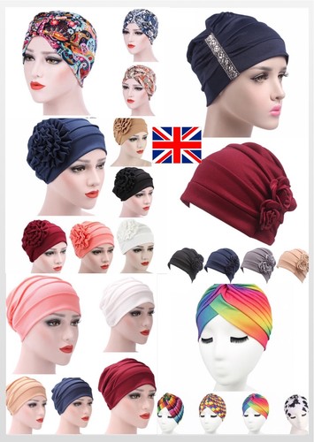 Chemo Beanie Hat Cap Headwear Turban Cancer Alopecia 49 styles BOGO30% FREEPP - Picture 2 of 61