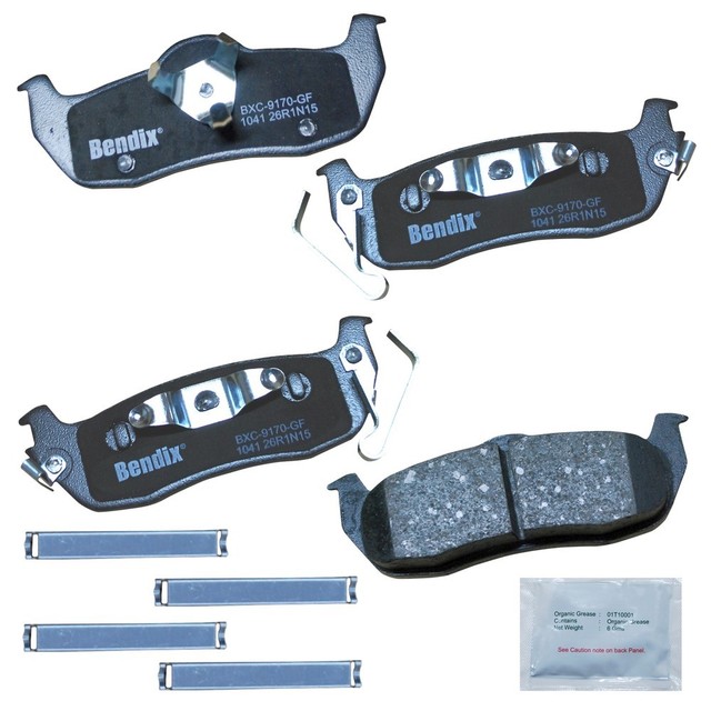 Disc Brake Pad Set fits 20042015 Nissan Titan Armada Pathfinder BENDIX PREMIUM eBay