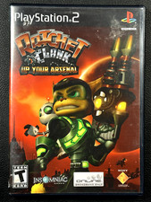 Ratchet & Clank: Up Your Arsenal (Sony PlayStation 2, 2005) - Tested & Working