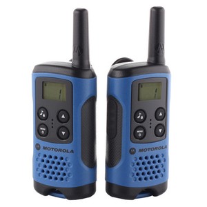 MOTOROLA-TLKR-T41-Walkie-Talkie-Consumer-Radio-Blue