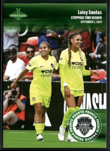 2024 PARKSIDE NWSL WOMEN'S SOCCER PRONTO SP NUMBERED PARALLELS-PICK FROM LIST! - Picture 230 of 394