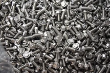 #8-32 x 3/8" 18-8 Stainless Steel Hex Washer Head Screw Lot of 100