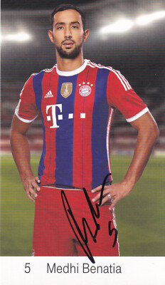 Autogramm - Medhi Benatia (Bayern München) - 2014/2015