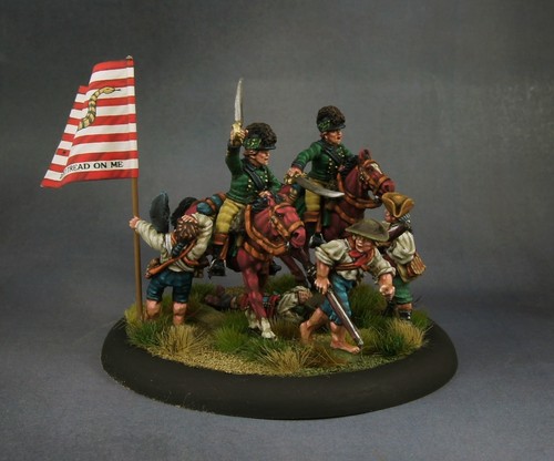 Perry British Legion Vignette AWI Painted "Tarleton's Revenge" 28mm