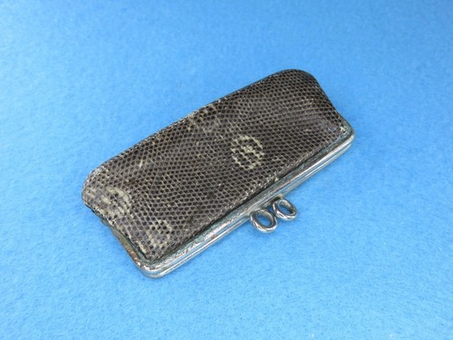 Vintage / Antik? Kleine Geldbörse aus Schlangenhaut - Bild 3 von 17
