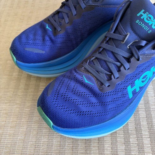 Hoka One One Herren Bondi 8 1123202 BBBG Blau Laufschuhe Turnschuhe Größe 10D LESEN - Bild 20 von 20