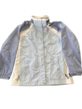 The North Face Girl  s Blue And White Hyvent Light Insulated Ski Jacket XL 18