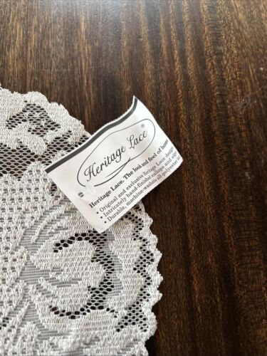 Set 2 Place Mats Doilies Heritage Lace Ecru Windsor 14x20” New Victorian - Picture 2 of 6