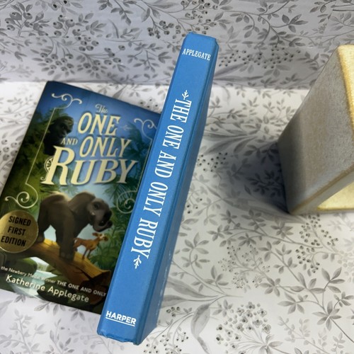 Signed One and Only Ruby by Katherine Applegate (2023, Hardcover) 1st Print Good - Picture 7 of 9