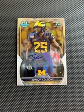 2022 Bowman University Chrome Chrome Prospect Auto Junior Colson #47 Auto