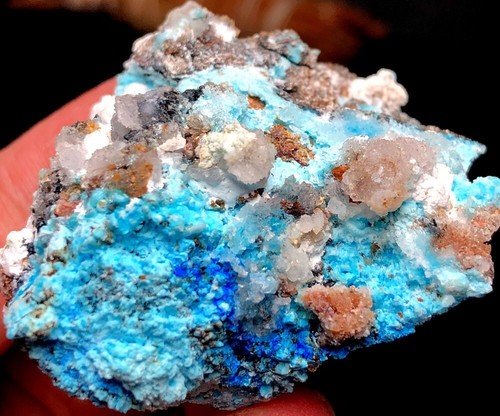 28g 1 STCK. NATÜRLICHE blaue Cyanotrichit KRISTALLSTEIN MINERAL Probe q481 - Bild 5 von 6