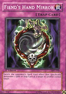 Fiend's Hand Mirror - IOC-102 - Common - Unlimited Edition x3 - Lightly Played