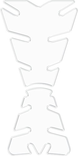 UNIVERSAL HYOSUNG CLEAR TANK PAD PROTECTOR PROTECTOR MADE IN BARCELONA - Picture 1 of 4