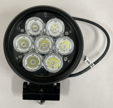6 Inch Round Thin-size Style 70w 6000k Nature White Flood Beam Led Aux Light E2