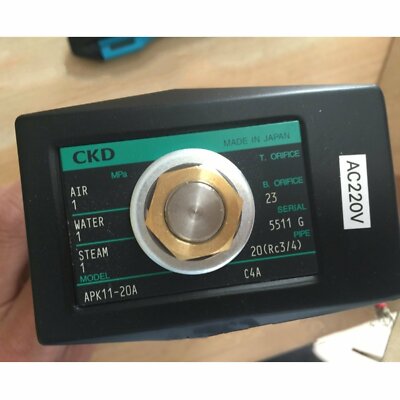 ONE NEW CKD APK11-20A-C4A-AC220V solenoid valve | eBay