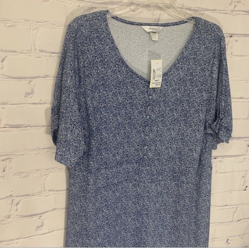 Vestido CJ Banks Talla 1X Azul - ¡Nuevo Con Etiquetas! - Imagen 1 de 7